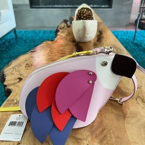 New Kate Spade parrot purse handbag